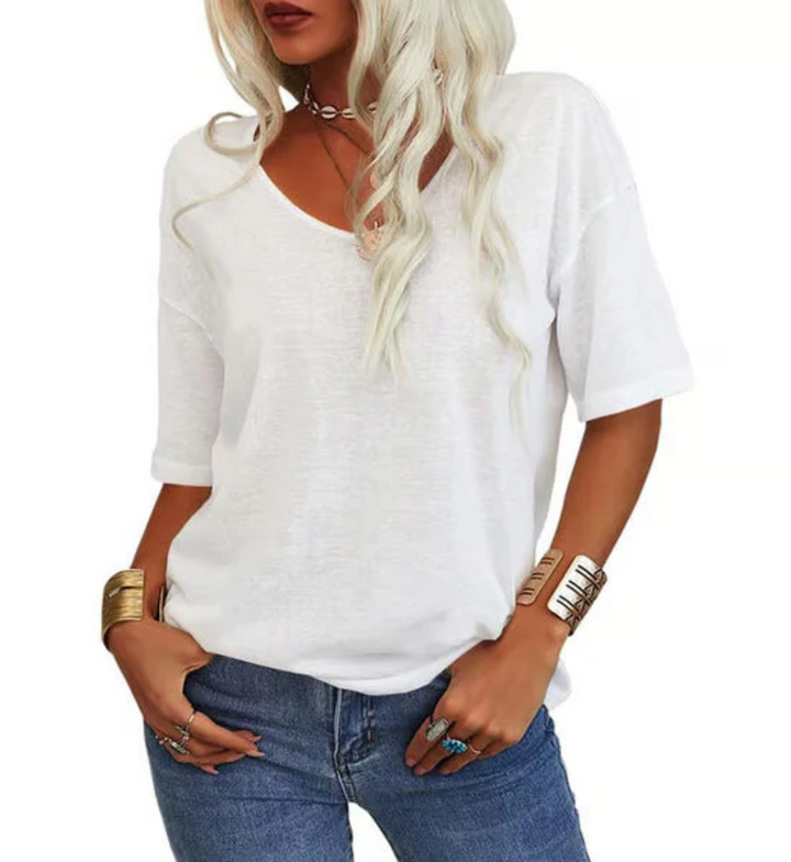 KRISANTA™ - Loose Lightweight Minimalist T-Shirt