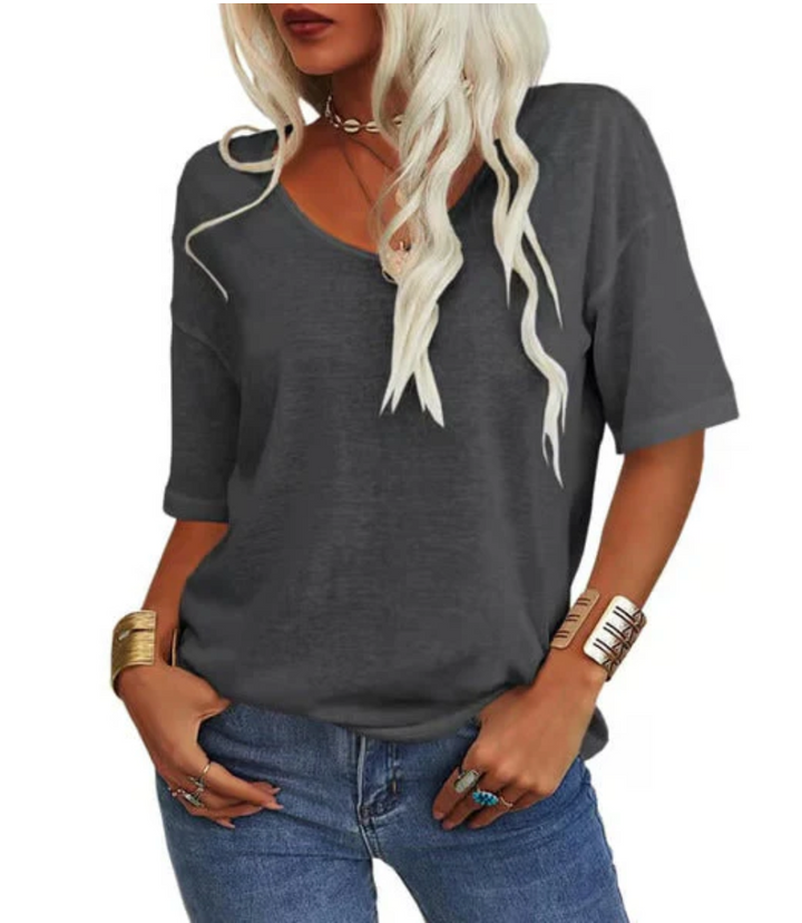 KRISANTA™ - Loose Lightweight Minimalist T-Shirt