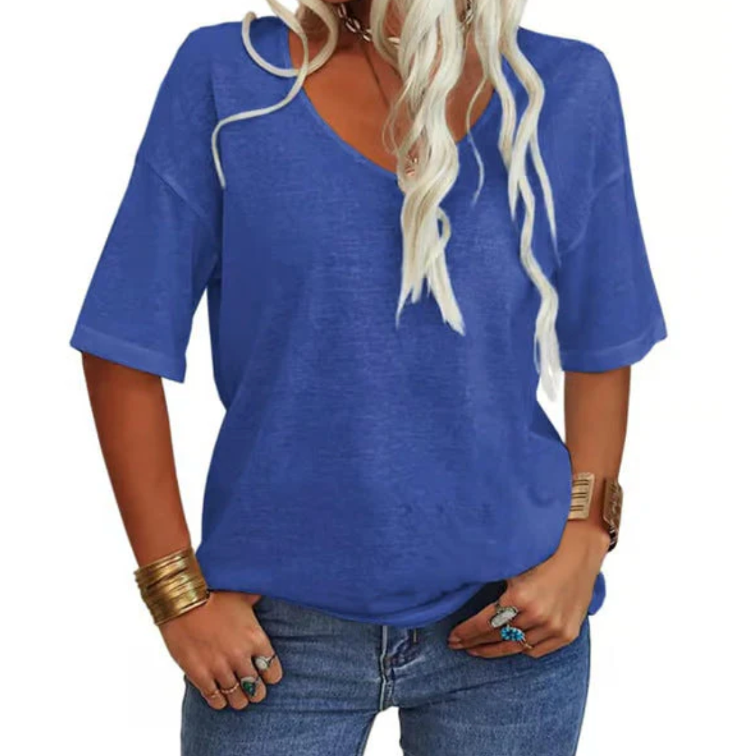 KRISANTA™ - Loose Lightweight Minimalist T-Shirt