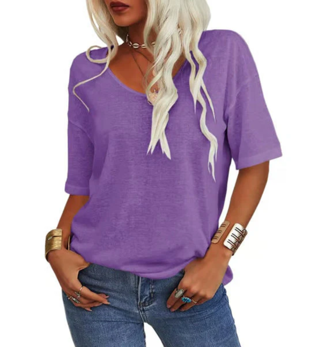 KRISANTA™ - Loose Lightweight Minimalist T-Shirt