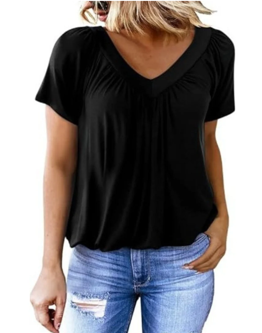 KATHLEEN™ - Casual V-Neck Top