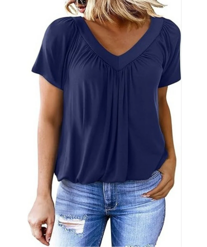 KATHLEEN™ - Casual V-Neck Top
