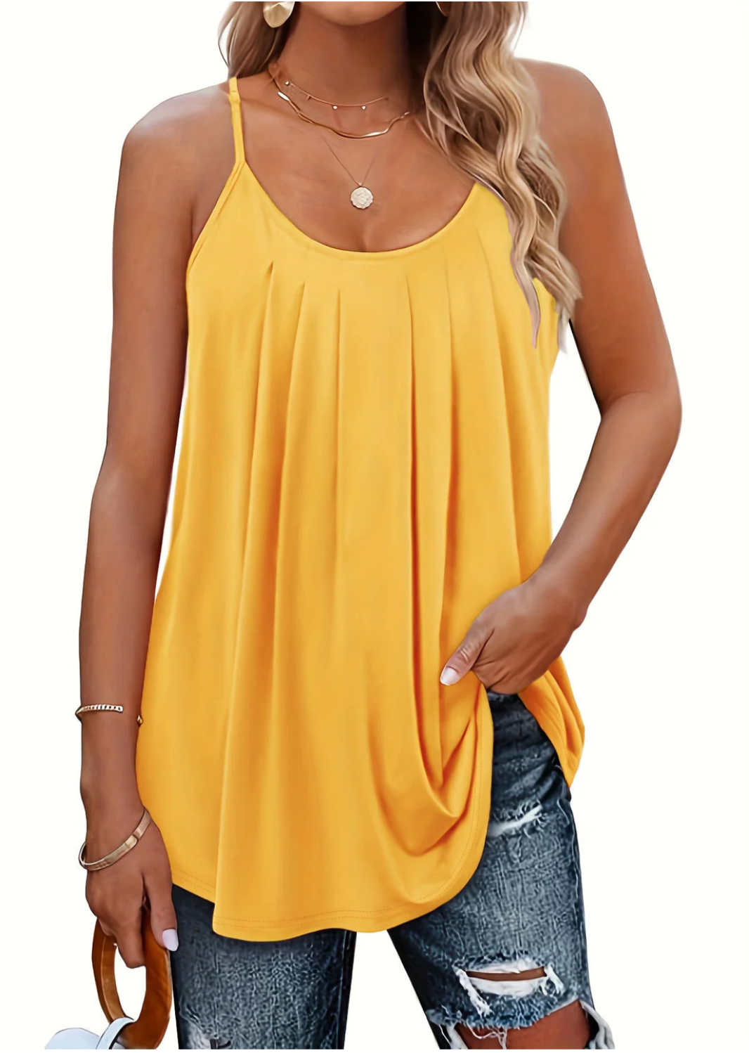 MILA™ – Lightweight Spaghetti Strap Fit Summer Top