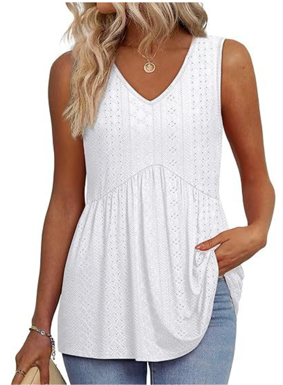 ELIORA™ - Effortless Flowy Sleeveless Tank Top