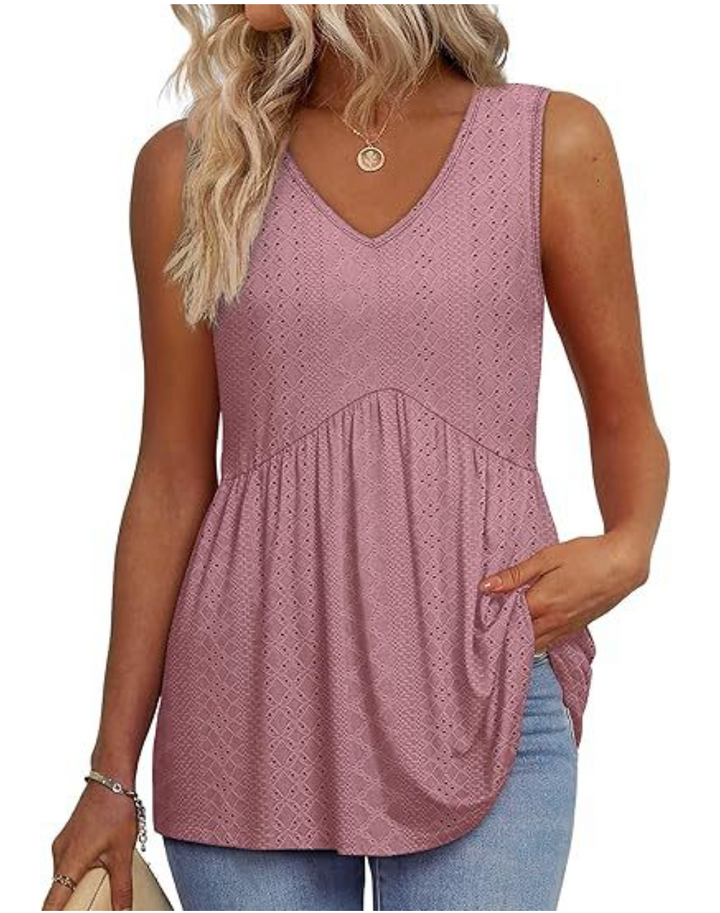 ELIORA™ - Effortless Flowy Sleeveless Tank Top