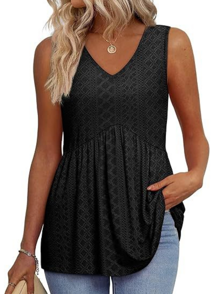 ELIORA™ - Effortless Flowy Sleeveless Tank Top