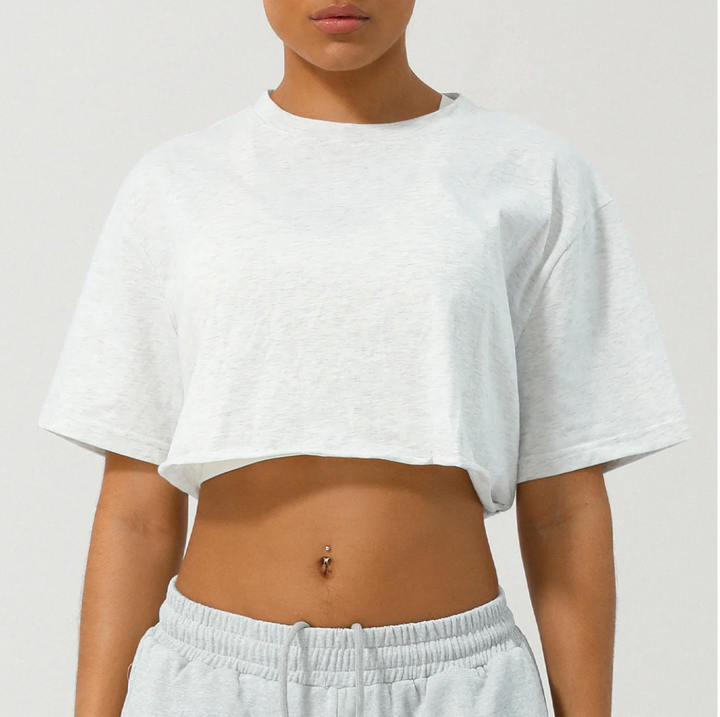 CASSIA™ – Relaxed Fit Crop Tee