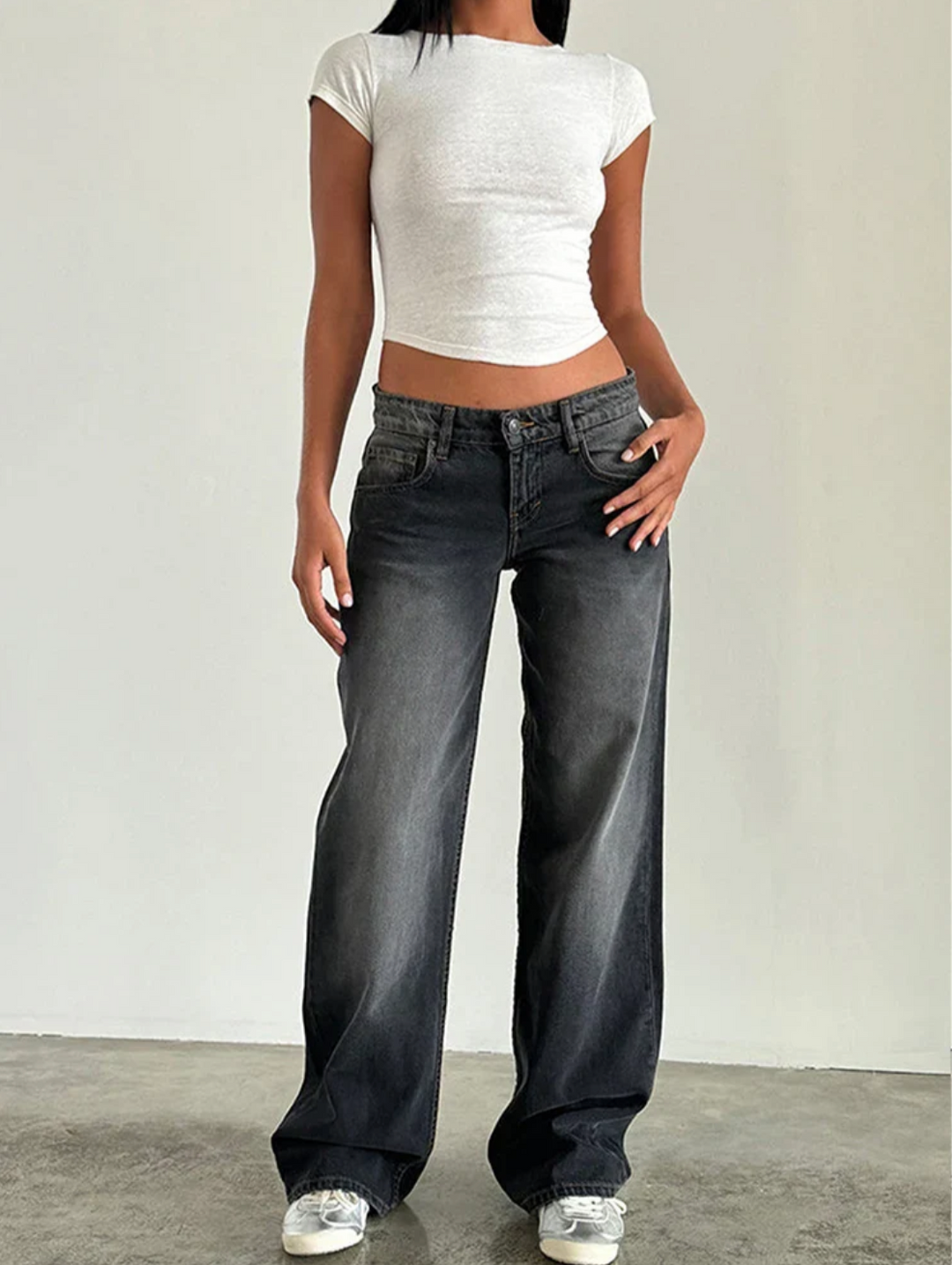 SYLVAINE™ – Vintage Casual Baggy Jeans